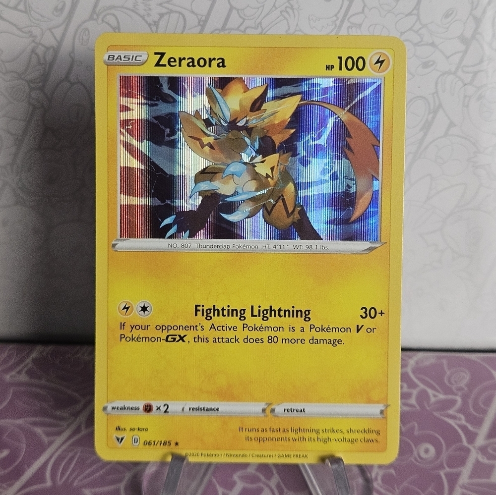 Zeraora 061/185 Pokémon TCG Holo Rare